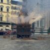 Scoppio del carro 2025: colombina, volo perfetto